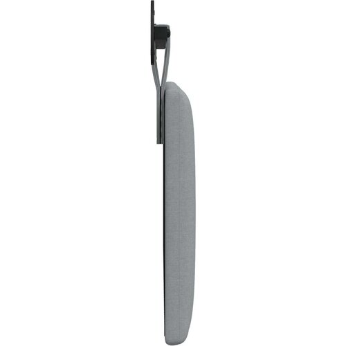  Držeće uzglavlje Zidne Svijetlo siva 110 x 55 x 5 cm tkanina - Svjetlosiva 100 cm bez LED Slike