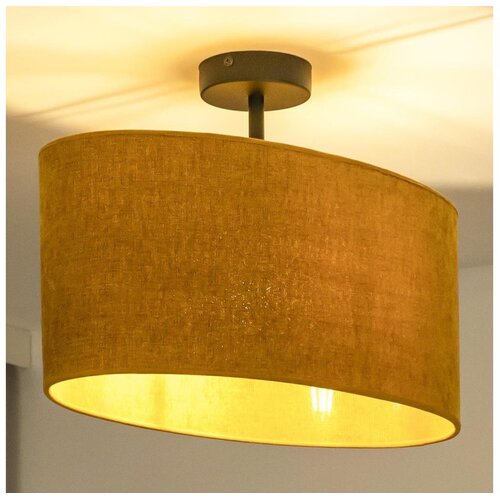  Duolla - plafonski luster OVAL 1xE27/15W/230V braon Cene