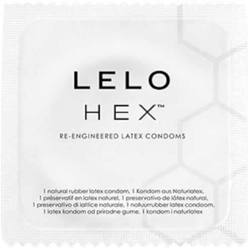 Lelo Hex Original - luksuzni kondom (1kom) Slike