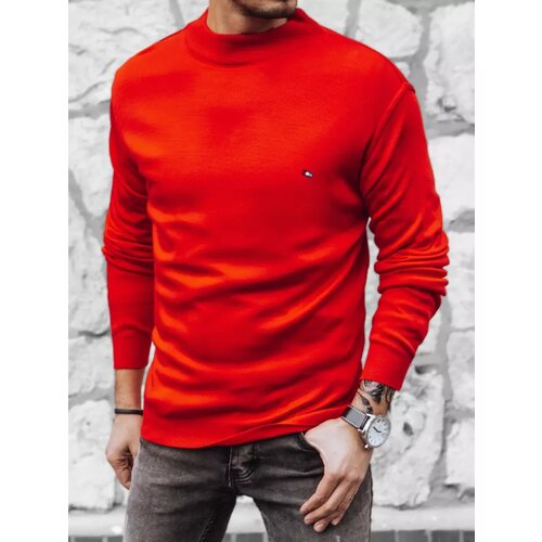 DStreet Sweter męski czerwony Slike