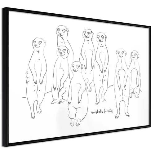  Poster - Meerkat Lookout 60x40