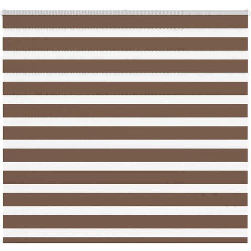 vidaXL Zebra senčilo rjave 160x150 cm tkanina širina 155,9cm poliester, (22047082) Cene