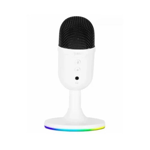 Marvo MIC-06 WH Žičani Mikrofon RGB Bijeli Cijene