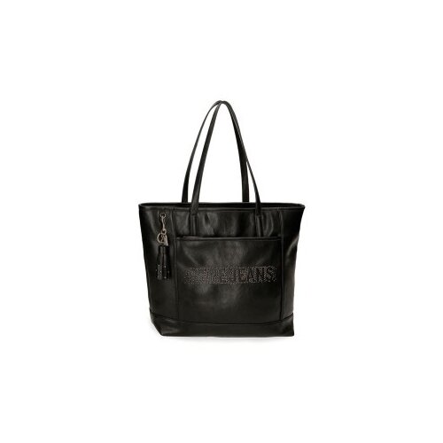 PepeJeans Bera ženska tote torba na rame - Crna ( 72.375.41 ) Slike