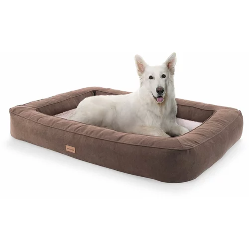 brunolie Bruno, krevet za psa, košara za psa, periva, ortopedska, protuklizna, prozračna, memorijska pjena, veličina XL (120 × 17 × 85 cm)