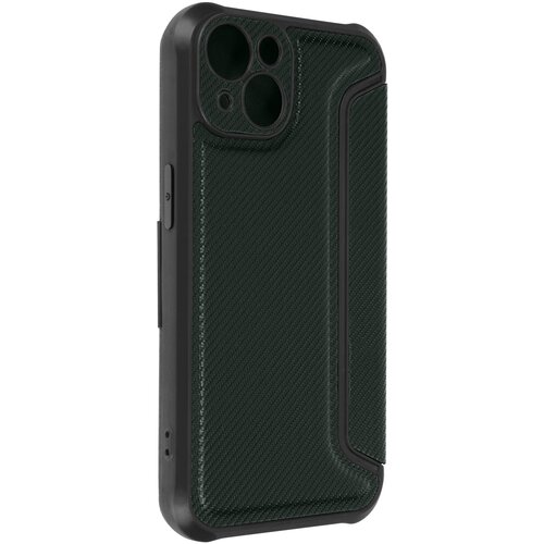 AVIZAR Ovitek za kartice za iPhone 14, odporen proti udarcem, serija Razor Book, temno zelena, (20670176) Cene