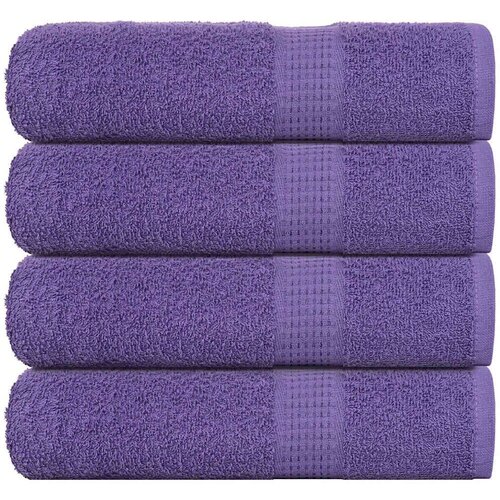  Kopalne brisače 4 kos vijolična 100x150 cm 360 g/m&amp;sup2; 100% bombaž, (21822758) Slike