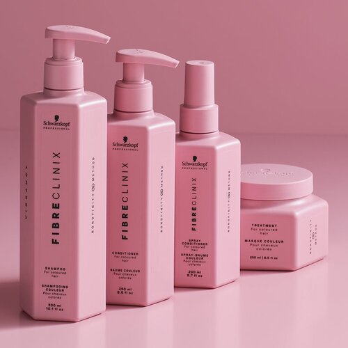 Schwarzkopf Professional Fibre Clinix Vibrancy Treatment regenerirajuća maska za obojenu kosu 250 ml Slike