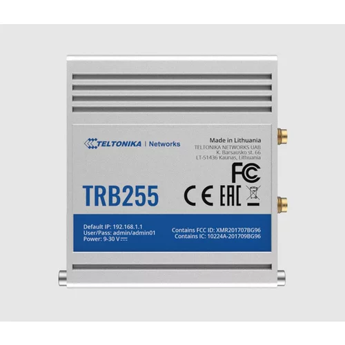 Teltonika industrijski LTE vmesnik TRB255 TRB255000000