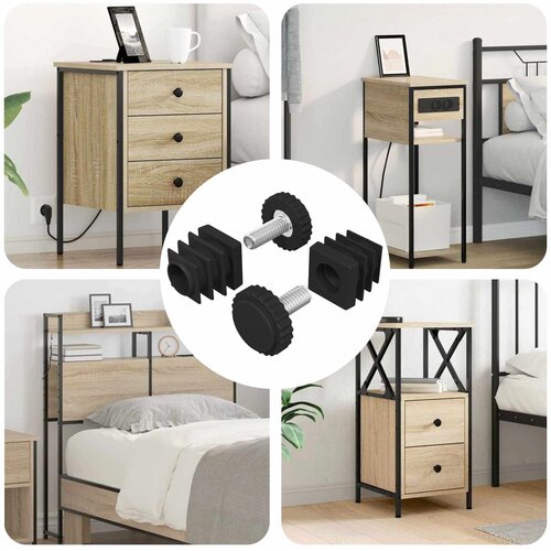  Furnirni nivelatori Podesiva 2 pcs Crna M6 PP Cijene