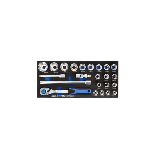 Hoegert 23-dijelni set nasadnih ključeva 1/2” umetak za kolica HT7G128 Cijene