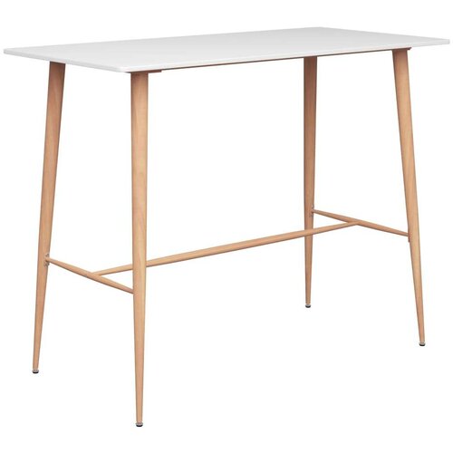 VidaXL 3-dijelni barski set bijeli Slike