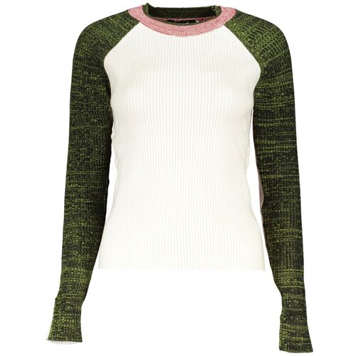 Desigual WHITE WOMEN'S SWEATER Cene