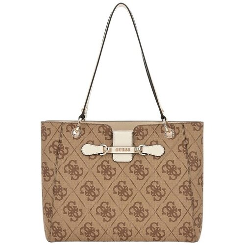 Guess NOLANA NOEL TOTE Bež Slike