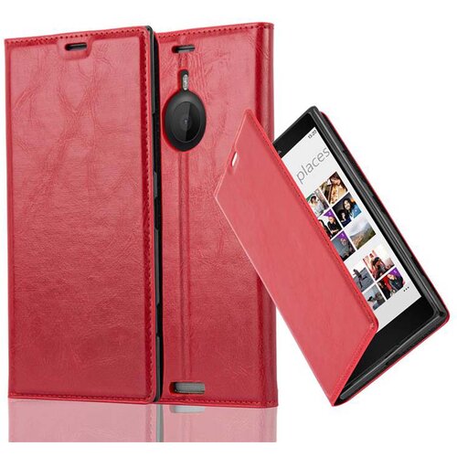 Cadorabo Ohi&scaron;je, združljivo z Nokia Lumia 1520 v rdeče jabolko - Za&scaron;čitni ovitek z magnetnim zapiranjem, stoječo funkcijo in režo za kartice, (20549547) Cene