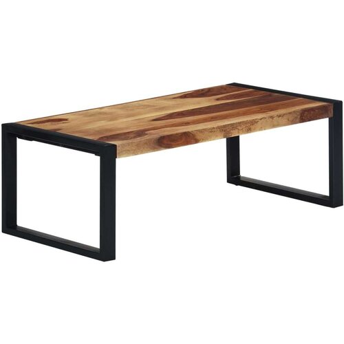 vidaXL stolić za kavu od masivnog drva šišama 110 x 60 x 40 cm Cene