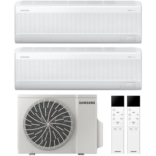 Samsung Multisplit klimatska naprava 2X AR60F12C1AW / AJ050TXJ2KG WindFree Comfort z montažo Cene