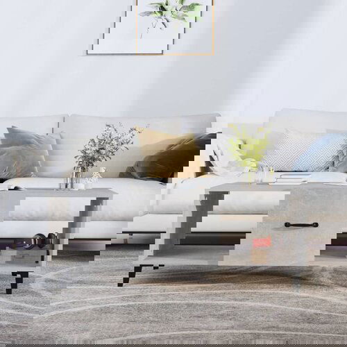 VidaXL stolić za kavu boja betona 102x50x40 cm konstruirano drvo Slike