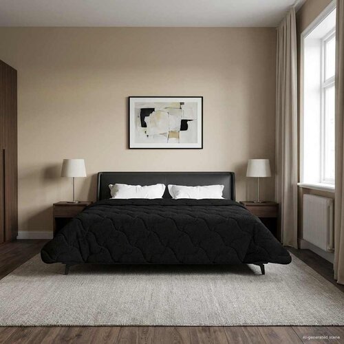  Ljetni pokrivač Crna 240 x 260 cm Mikrofibra i teddy flis Cijene
