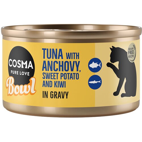  Varčno pakiranje Cosma Bowl 12 x 80 g - Tuna s sardelami Cijene