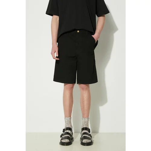 Carhartt WIP Traper kratke hlače Single Knee Short za muškarce, boja: crna, I027942.8902