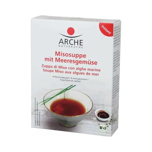 Arche Naturküche Bio miso juha z morsko zelenjavo
