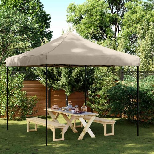 Šator za svadbe - &scaron;ator za zabave Sivo-smeđa 292 x 292 x 315 cm Oxford tkanina Cijene