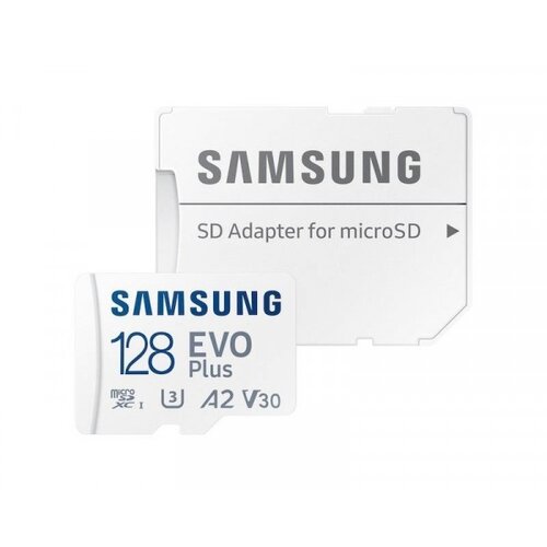 Bus Computers Samsung memorijska kartica EVO PLUS MicroSDXC 128GB class 10 + SD Adapter MB-MC128KA Cene