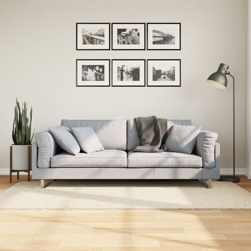 vidaXL Košata preproga moderna krem 80x150 cm Cene