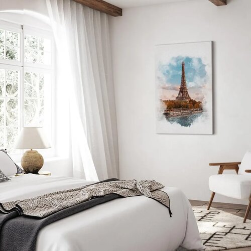  Slika - Paris View (1 Part) Vertical 40x60 Standard Slike