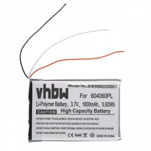  Baterija za Becker Ready 70 / Professional 70 / Transit 70, 1600 mAh Slike