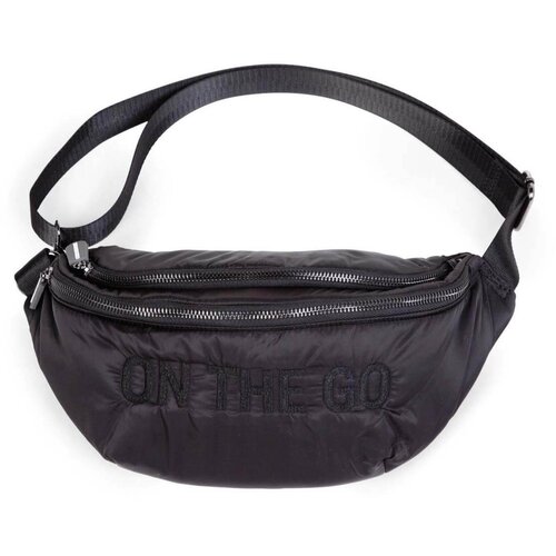 Childhome torbica za okoli pasu on the go puffered black Cene