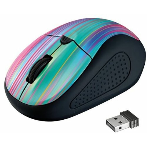 Trust Primo Wireless black rainbow bežični miš Slike