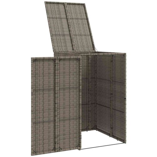  Kutija za smeće Siva 65 x 80 x 115 cm Polietilen Slike
