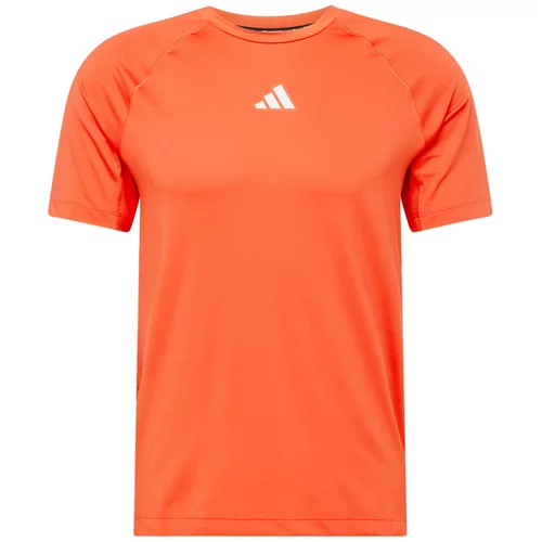 Adidas Tehnička sportska majica 'GYM+' narančasto crvena