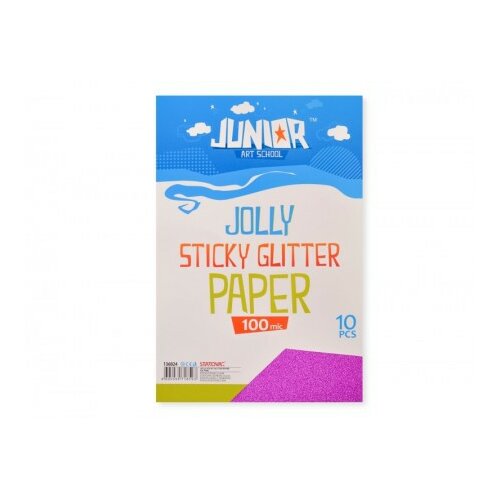 Jolly papir samolepljivi, roze, A4, 100mik, 10K ( 136024 ) Slike