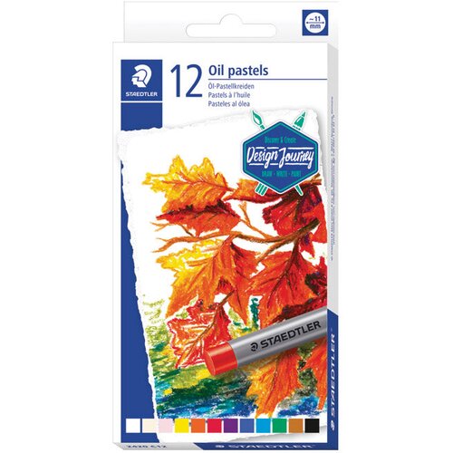  Boje uljne 12boja karton Design Journey Staedtler 2420 C12 blister Cene