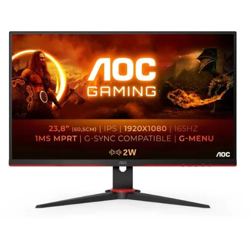 MON 24 AOC 24G2SPU/BK FHD IPS Gaming 165Hz