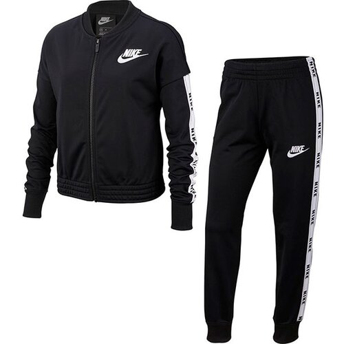 Nike dečija trenerka G NSW TRK SUIT TRICOT BV2769-010 Slike