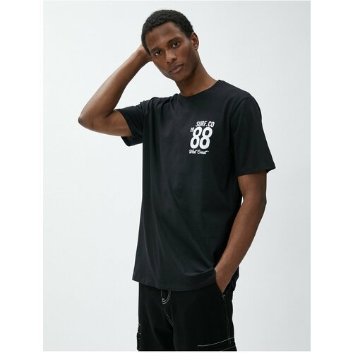 Koton T-Shirt - Black - Regular fit Slike