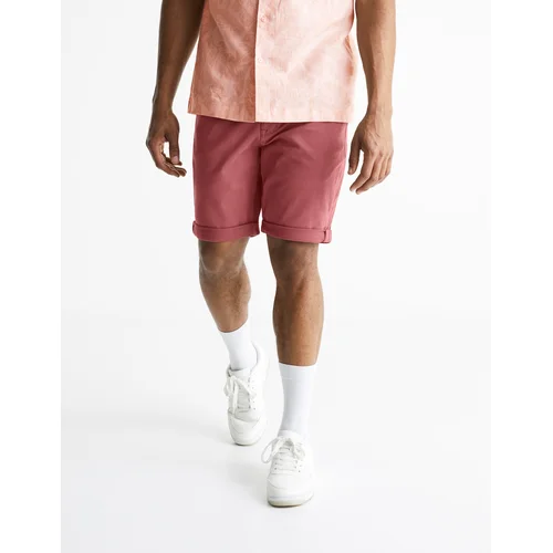 Celio Mohitobm Cotton Shorts with Elastane - Men