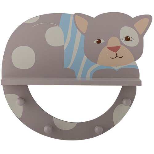 Bloomingville Mini Siv stenski otro&amp;scaron;ki obe&amp;scaron;alnik 36x31 cm Mille &amp;ndash; Slike
