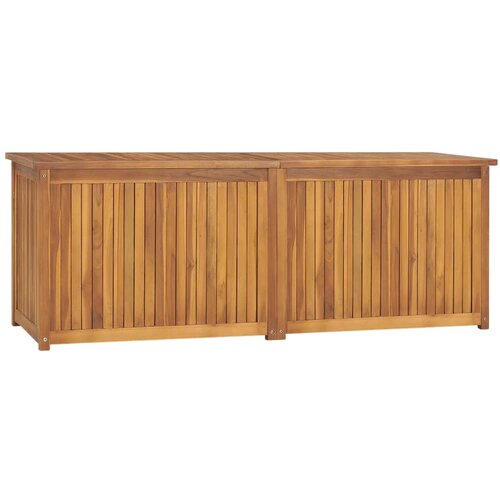 vidaXL vrtna škatla 150x50x55 cm trdna tikovina Cene