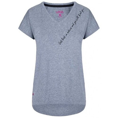 LOAP Majice s kratkimi rokavi Abaka Siva Slike