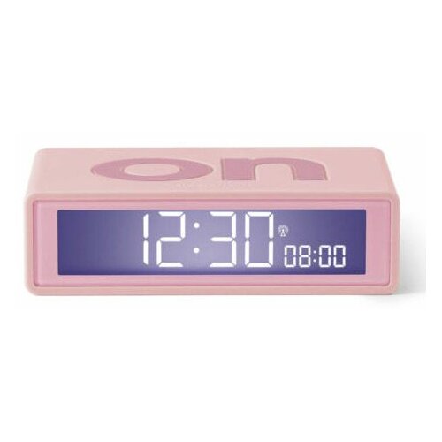 Lexon flip+ sat/alarm baterija 3 meseca,, punjenje 3h, usb-c, roze Cene