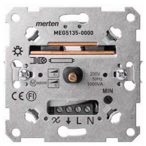 Merten Vstavek za vrtljivo zatemnilno napravo za ind. obremenitev 60-1000W MEG5135-0000, (21225207) Cene