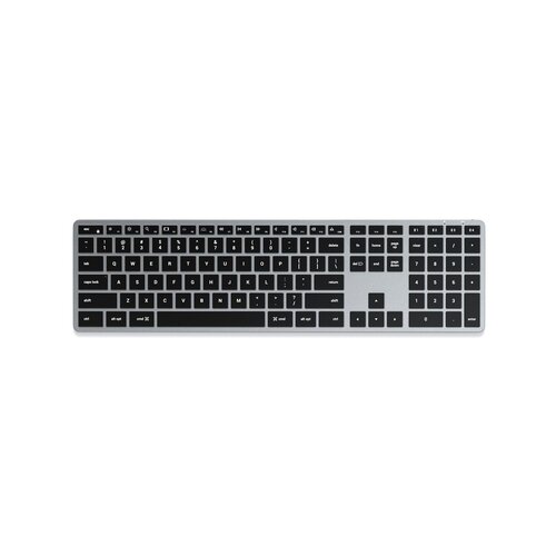 Satechi Brezžična tipkovnica Slim X3 Bluetooth BACKLIT, ZDA, astro siva Slike