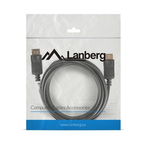 Lanberg CA-DPDP-10CC-0030-BK DisplayPort cable 3 m Black Cijene