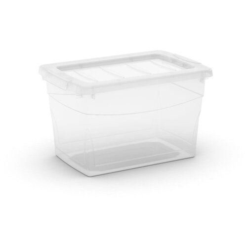 Kis Plastična škatla za shranjevanje s pokrovom 38,5x25,5x23,5 cm Omnibox S – Cene