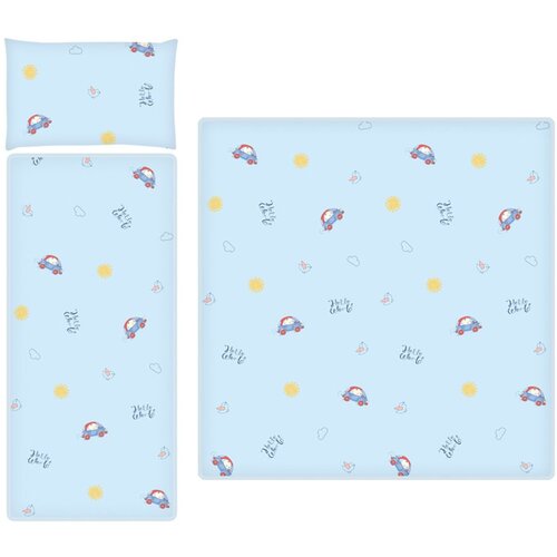 Lorelli RANFORCE WINTER Set Za Kolica Bear/Car Blue Slike